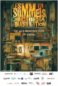 Affiche des Sommets du cinéma d'animation 2020